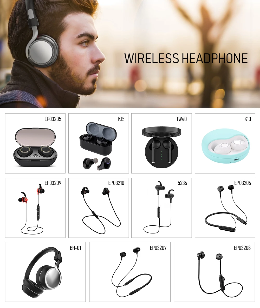 new style tws earbuds true wireless bluetooth 5.0 sports earphone - ANKUX.COM