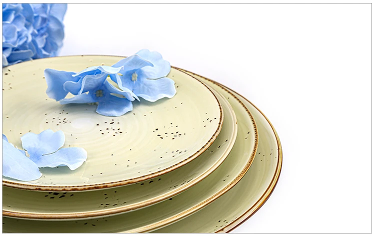 Custom Cheap Price Hotel Catering Restaurant Dinnerware Dishware Sets Dessert Food Crockery Vajillas De Porcelana Ceramic Plates