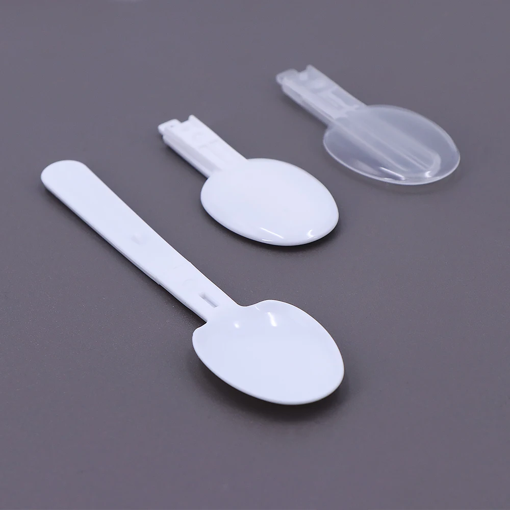 酸奶杯带包装一次性塑料折叠勺