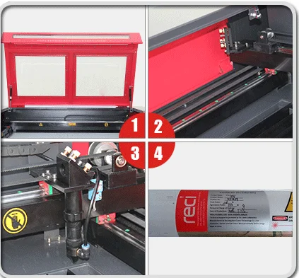 Best 1610 CNC CO2 Laser Engraving Cutting Machine For Nonmetal