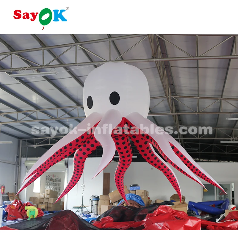 inflatable octopus