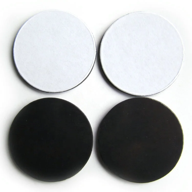 Peel And Stick Round Flexible Rubber Dots With Self Adhesive