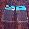 Bopp header bag/ poly bag with adhensive tape