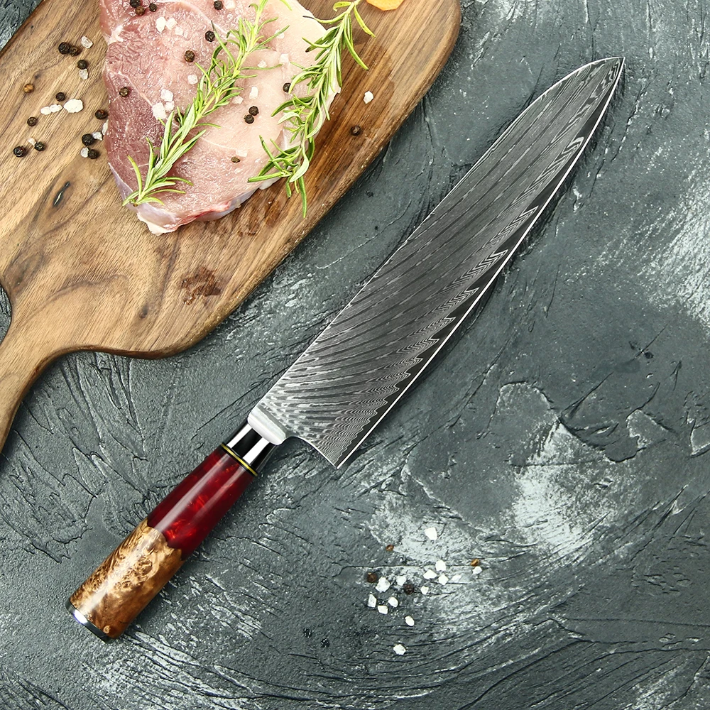 Professional Japanese Kitchen Damascus Chef Knives Buy Chef Knives