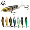 10.5cm 17g New Whopper Popper Hard fishing Lure unique Rotatab lPopper Soft Rotating Tail Wobblers Artificial Baits