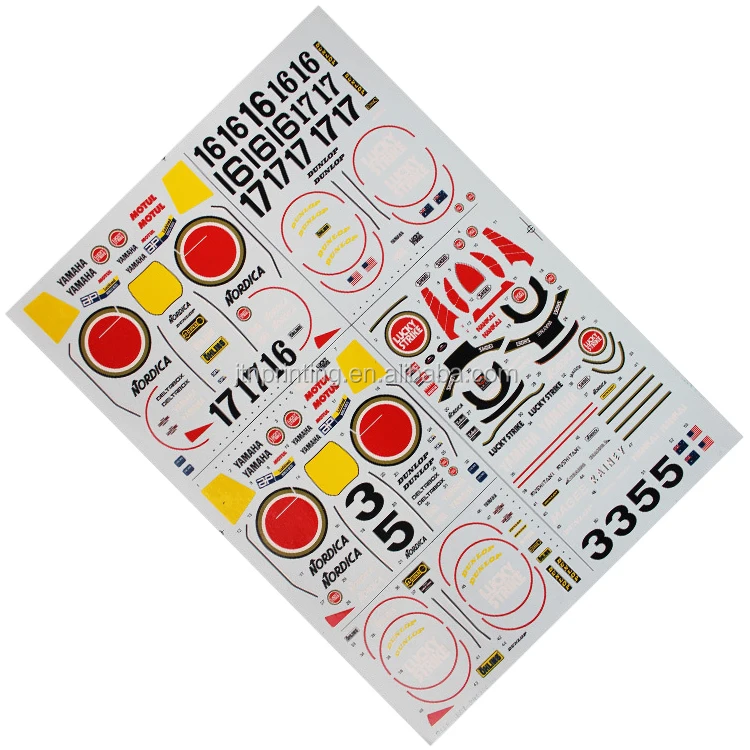 Water Slide Decals For Scale Model Cars Buy Decals For Scale Model Cars,Scale Model Car Decals