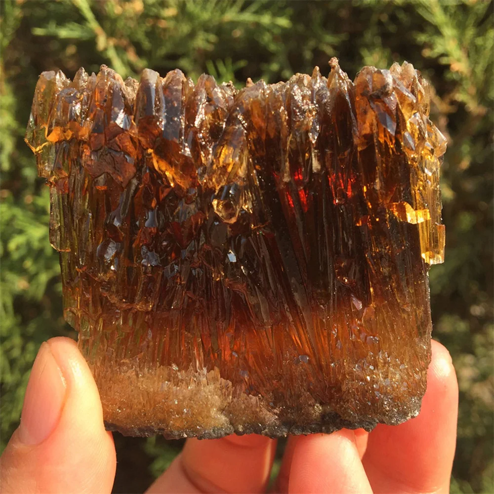 天然方解石原石水晶宝石收集粗糙的岩石矿物标本愈合家居装饰