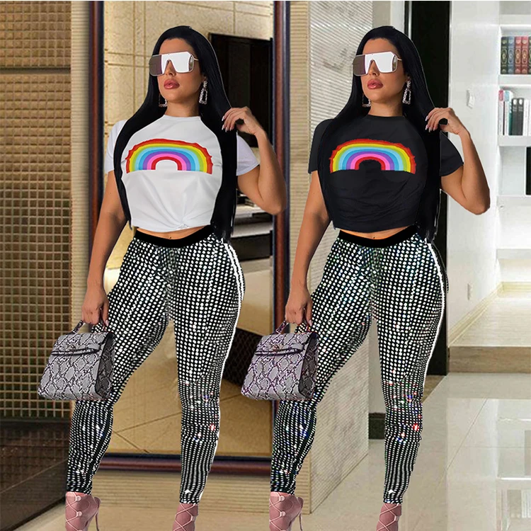 SEXY FASHION TWO PIECE PANTS SET