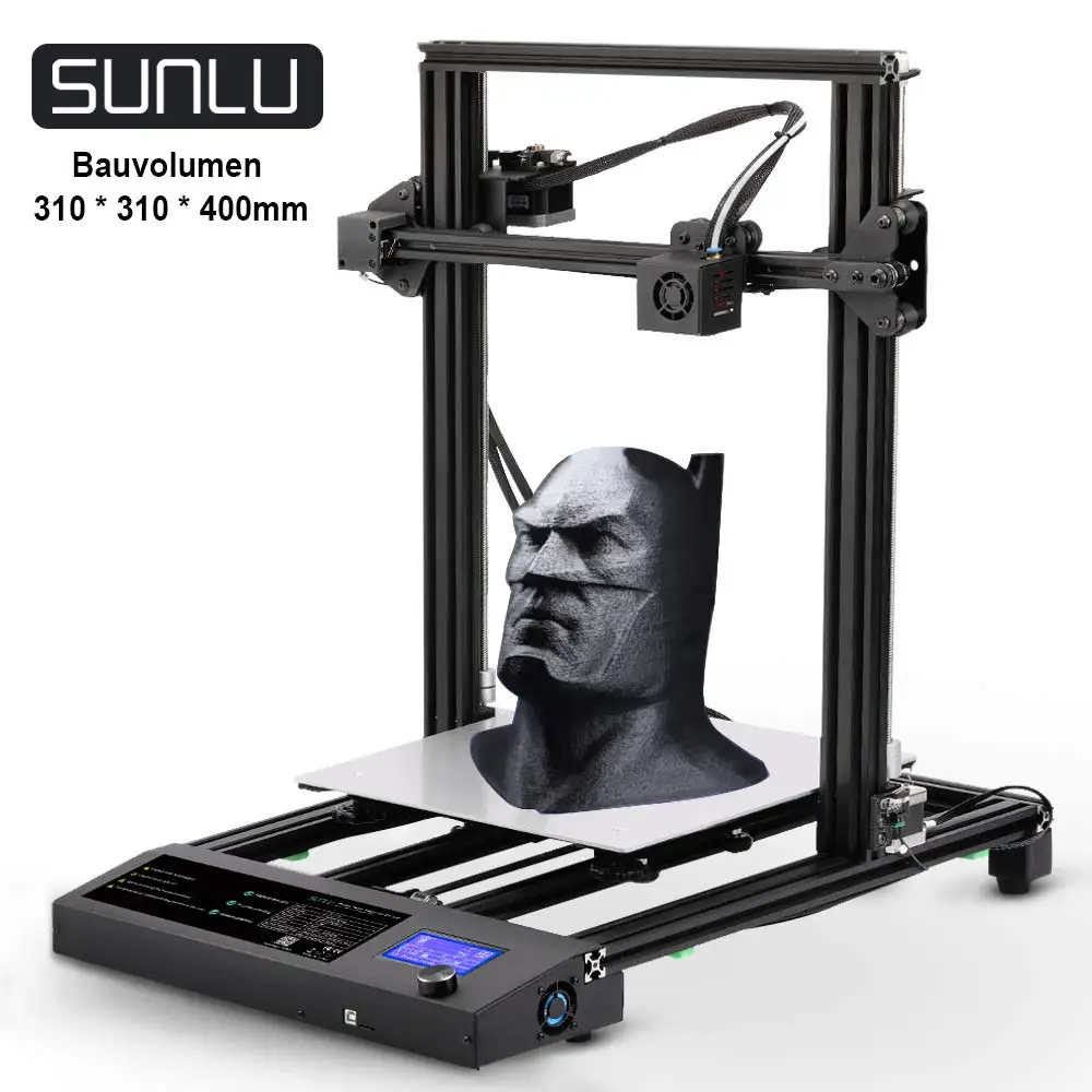 Sunlu 3d Printer 2020 Newest 95% Pre-assembled 310x310x400 Mm - Buy 3d ...