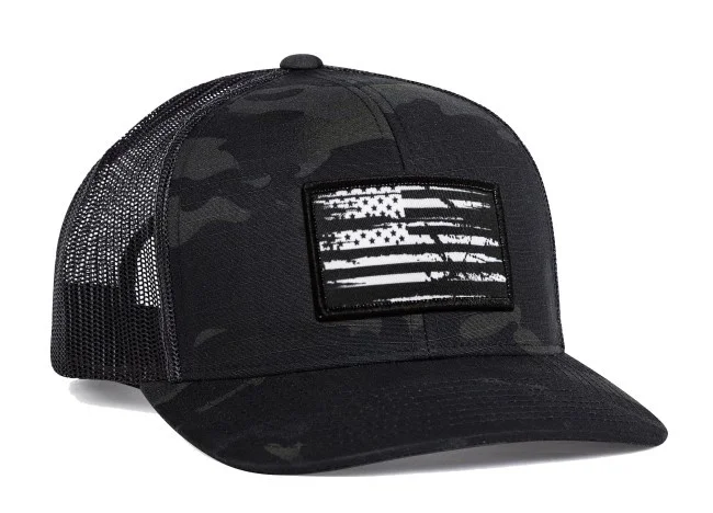 Camouflage Cap Cotton Green or Black color Custom Unisex Ball Style Time Adjustable Trucker hat Camo  Material hats