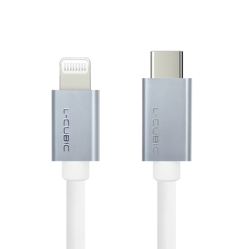 L-CUBIC Factory Mfi Certified cable Usb Type C To pd cable,C94 E-Mark Pd 18W Fast Charge 1.5 M For apple phones
