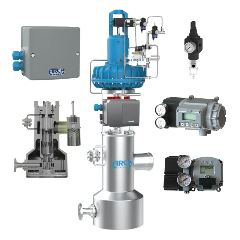 Topworx and ARCASMART Positioner Series 824 826 4-20ma Digital ...