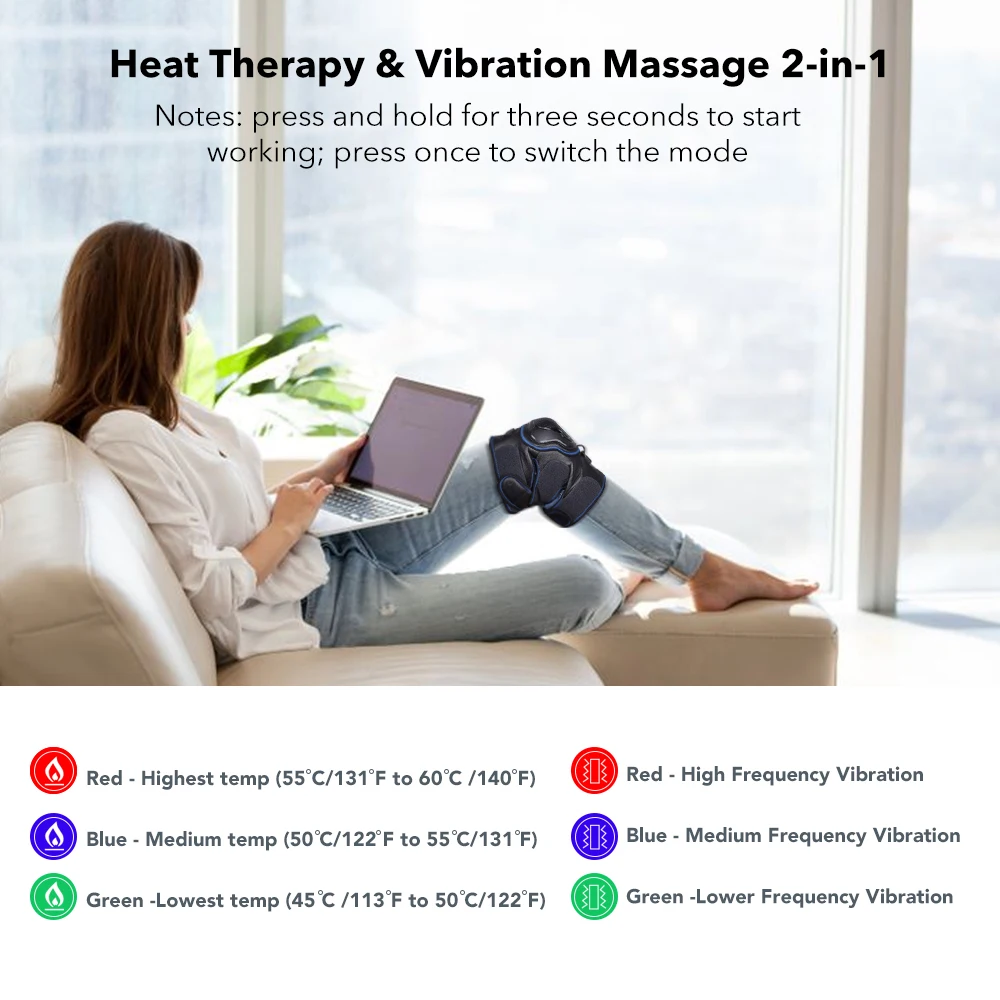 Hailicare Best Selling Heating Joint Therapy Arthritis Knee Massager With Vibration.jpg