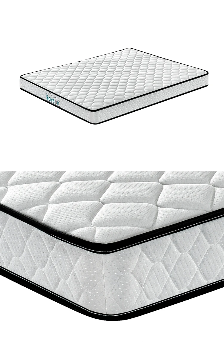 RAYSON Good quality soft Foam bonnell Spring mattress king size mattress in box