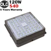 shenzhen supplier factory price 5 years warranty ETL DLC Ultra efficient LED Canopy Light 60w 80w 100w 120w 140w led gas station
