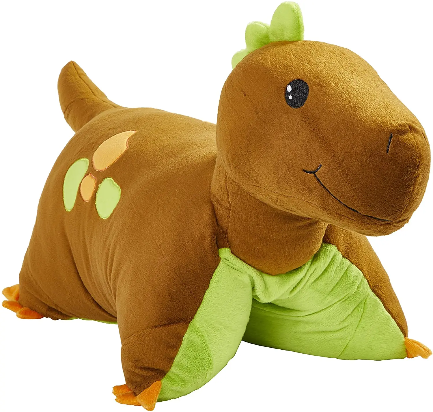 Pillow Toys Dinosaur Green Dinosaur 