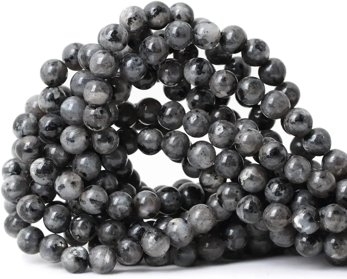 

stone zodiac beads Black Labradorite,10 Strands, Natural black labradorite