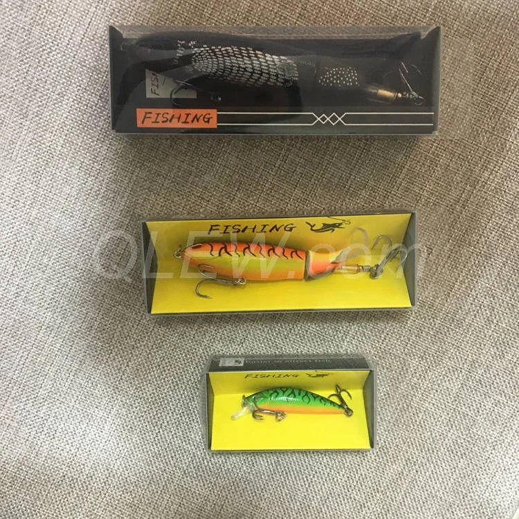 
Fishing lures box PVC Box with Logo 