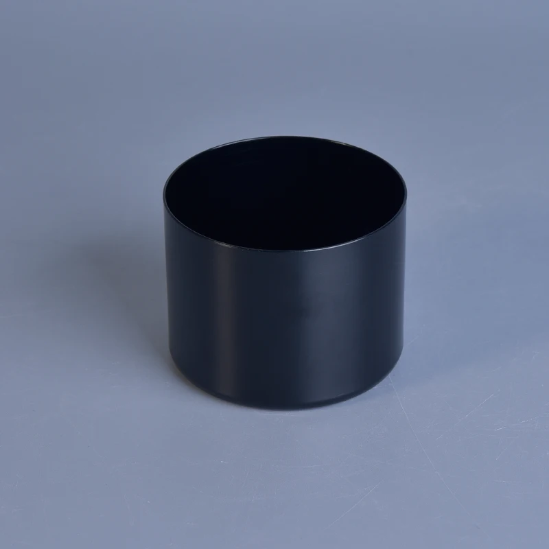 Black Metal Candle Holder For Home Decor
