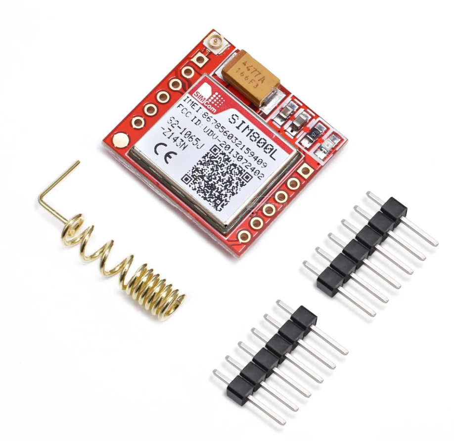 Module GSM GPRS esp32 SIM800 SIM800L, 2 pièces, original, avec carte ...