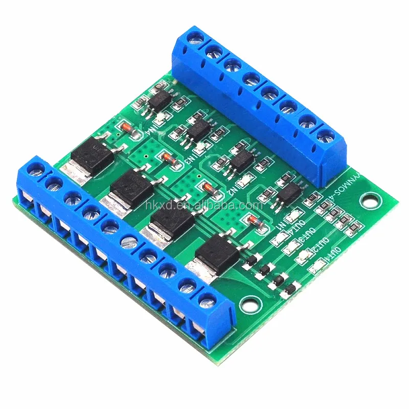Four Way Switch MOS FET Module PLC Amplifier Circuit Board Driver ...