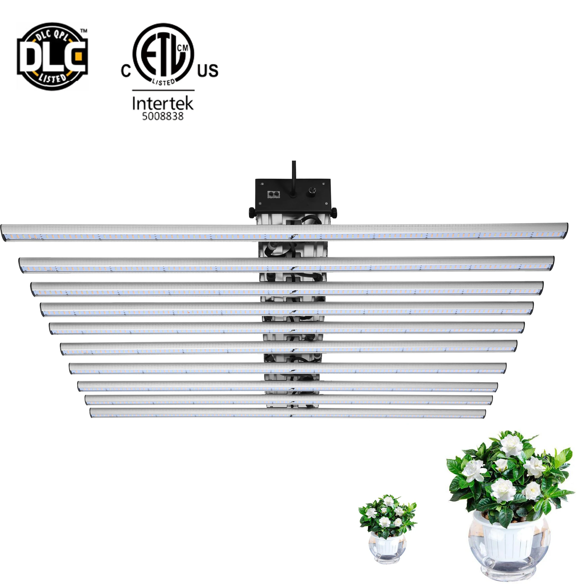 A Newest Best Hydroponic 800w 850w 1000w Full Spectrum High Intensity Cob LED Plant Grow Light Bar grow light cob plant light