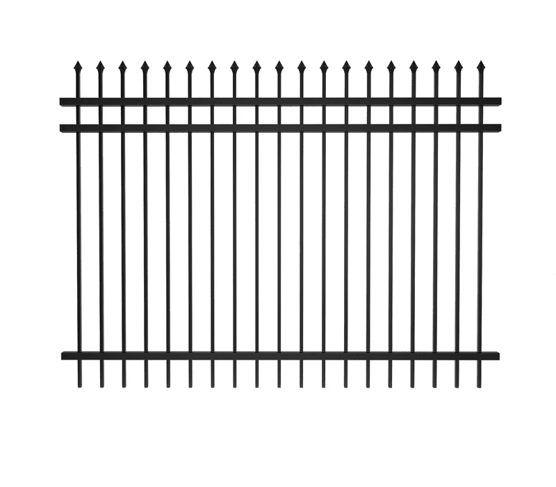 Wholesale 6ftx8ft Garden Black Metal Fences Anti Rust Galvanized Steel Fence Prices Buy Steel