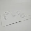 Custom Waterproof Cardboard Commercial Travel Advertising Digital Instruction Folded Leaflet Printing Flyer