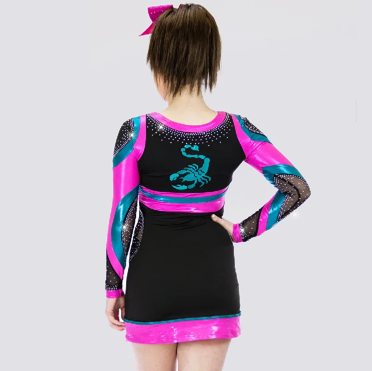 China Supplier Wholesale Youth Team Cheerleader Clothing Sublimation