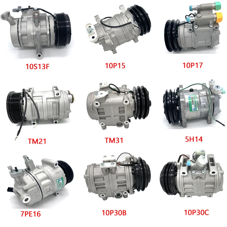 Tm31 Dks32 Bus 24v 12 Volt Powered Air Conditioner Ac Car Compressor ...