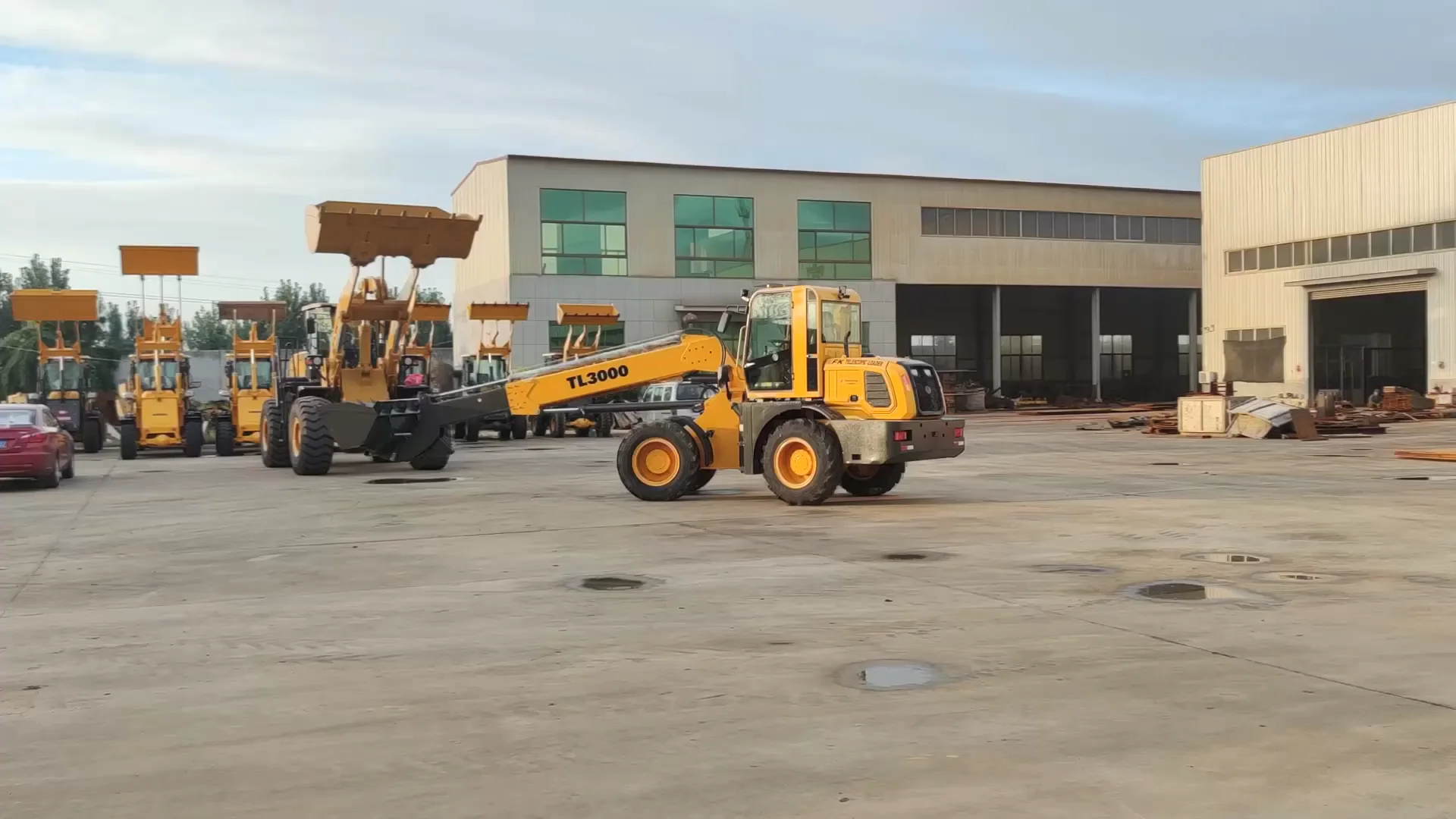 Fukai Mini Telehandler Telescopic Loader Tl3000 For Sale Buy