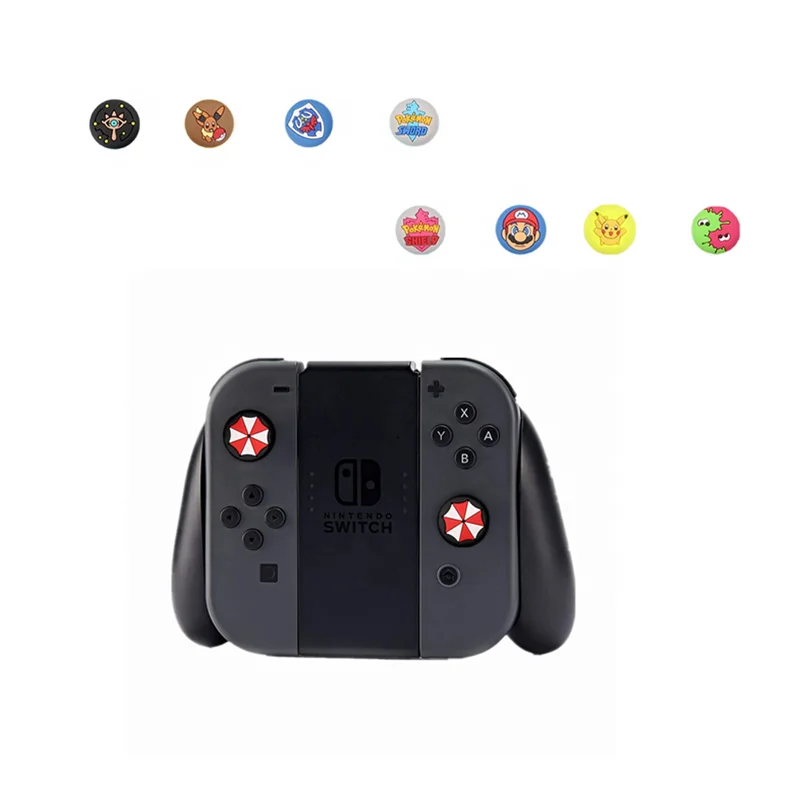 
Thumb Grips Cover Joystick Rocker Caps Extended Silicone Joystick Controller Thumb Grip Caps Cover for Nintendo Switch/ Lite Hot 
