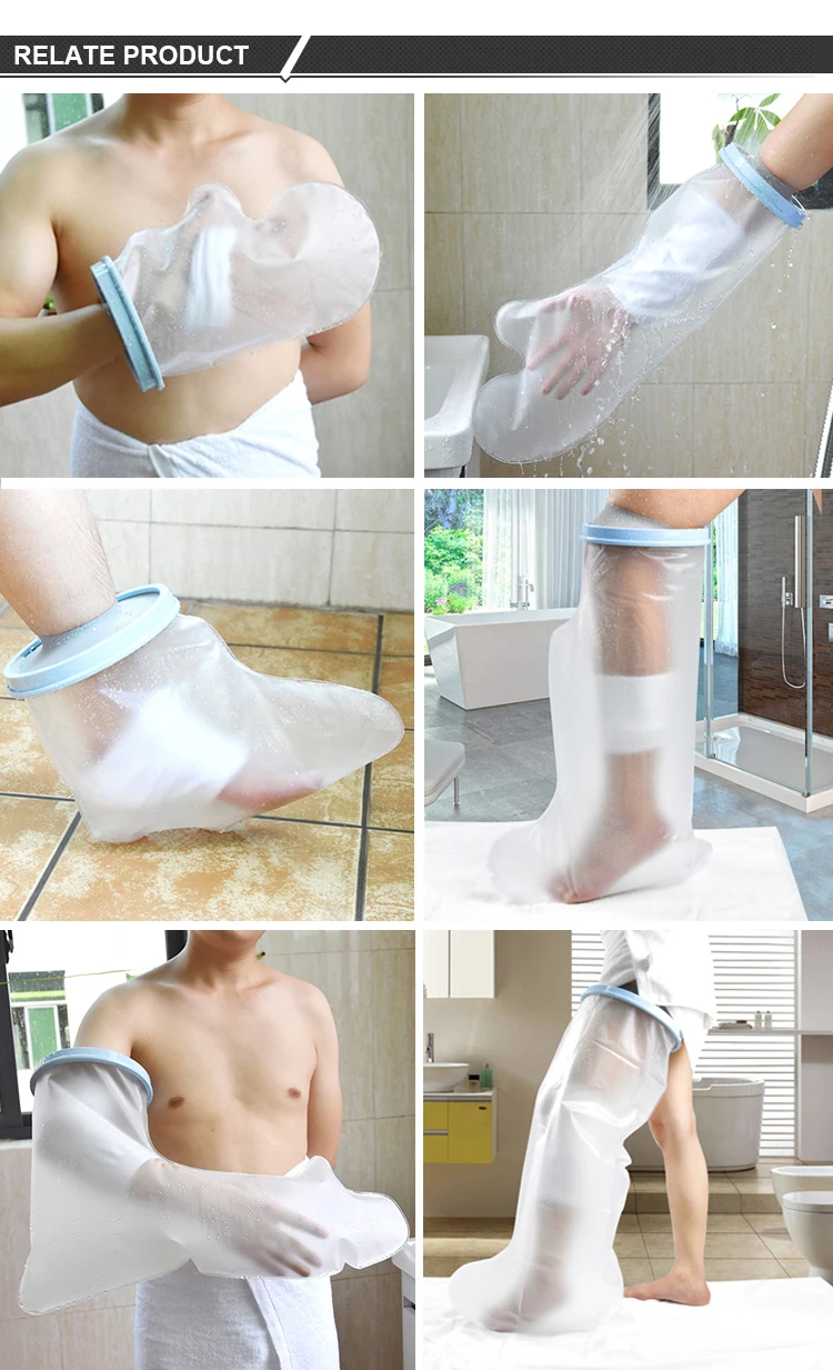 waterpoof cast cover for adult half arm