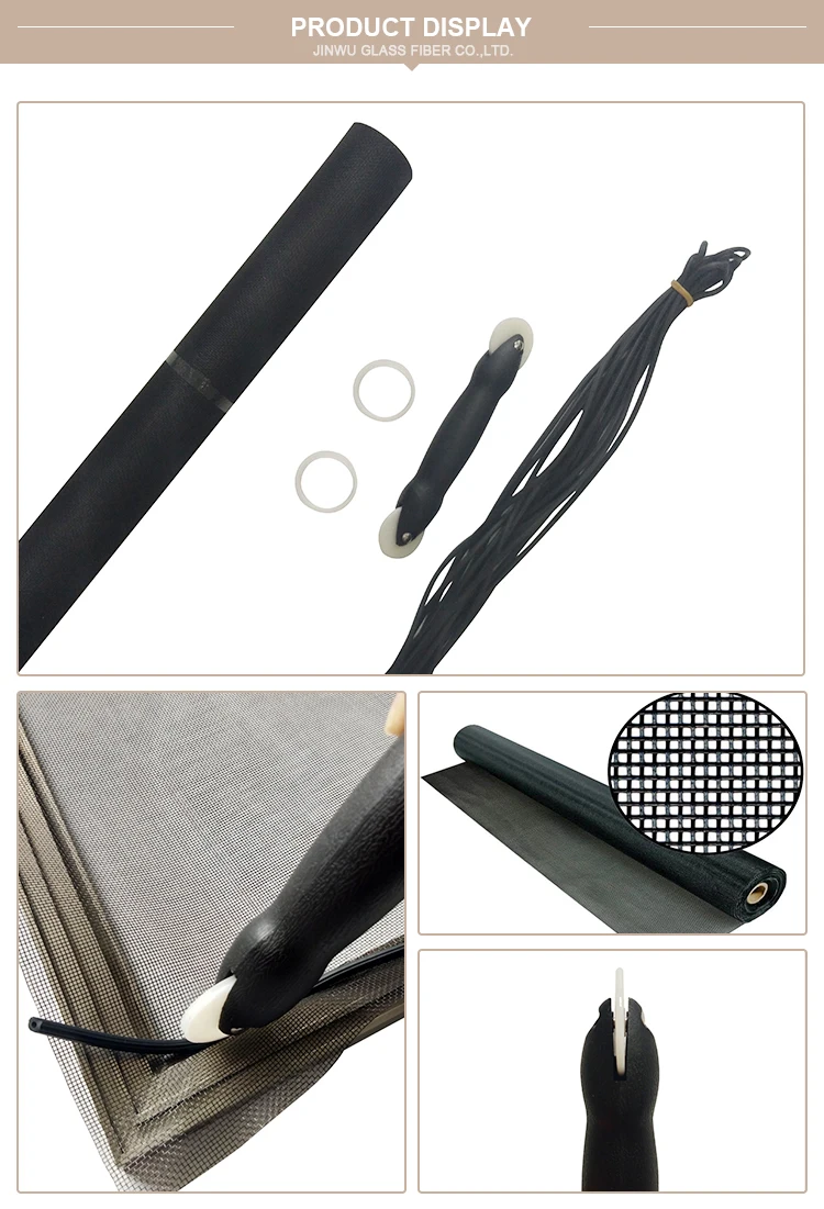 Diy Window And Door Screen Repair Kit,Pvc Coated Fiberglass Insect