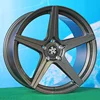 original new design aluminum alloy wheel 19*8.5/9.5 inch black OEM sport rim for deep dish chrome wheels