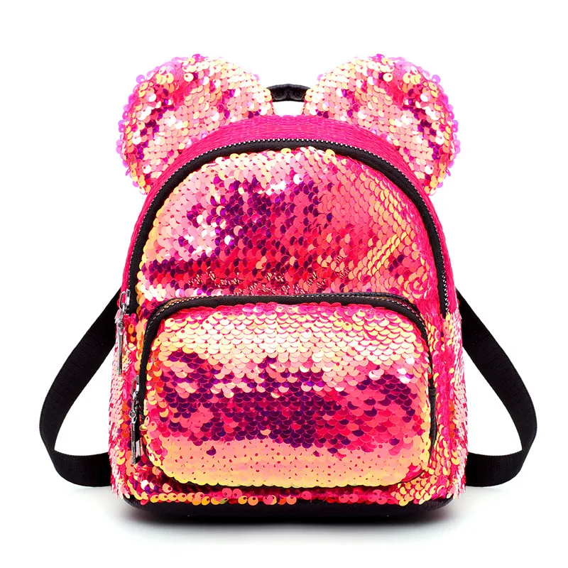 mini sequin backpack