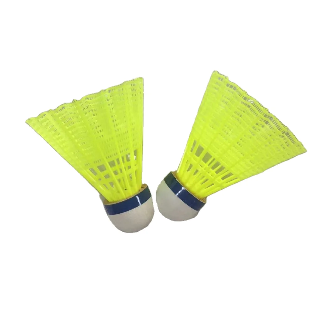 Nylon Badminton Shuttlecocks Badminton Birdies Plastic Batting Training