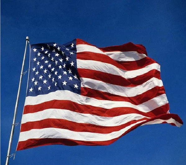 3x5ft american flag embroidered star sewed stripes and brass