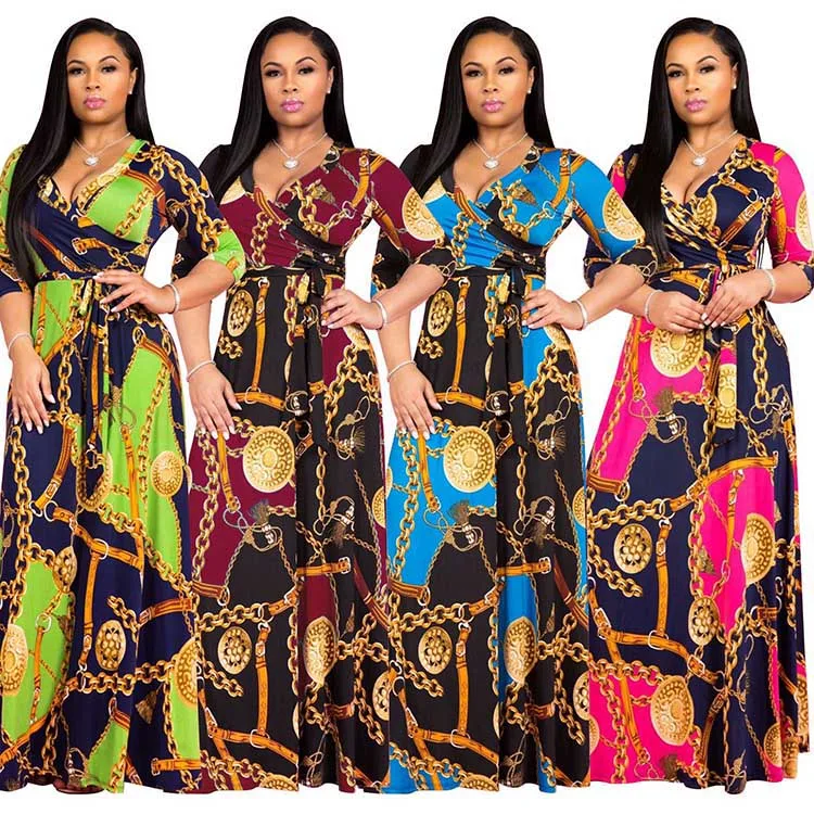 Fat Women Ladies Summer Casual Dresses 