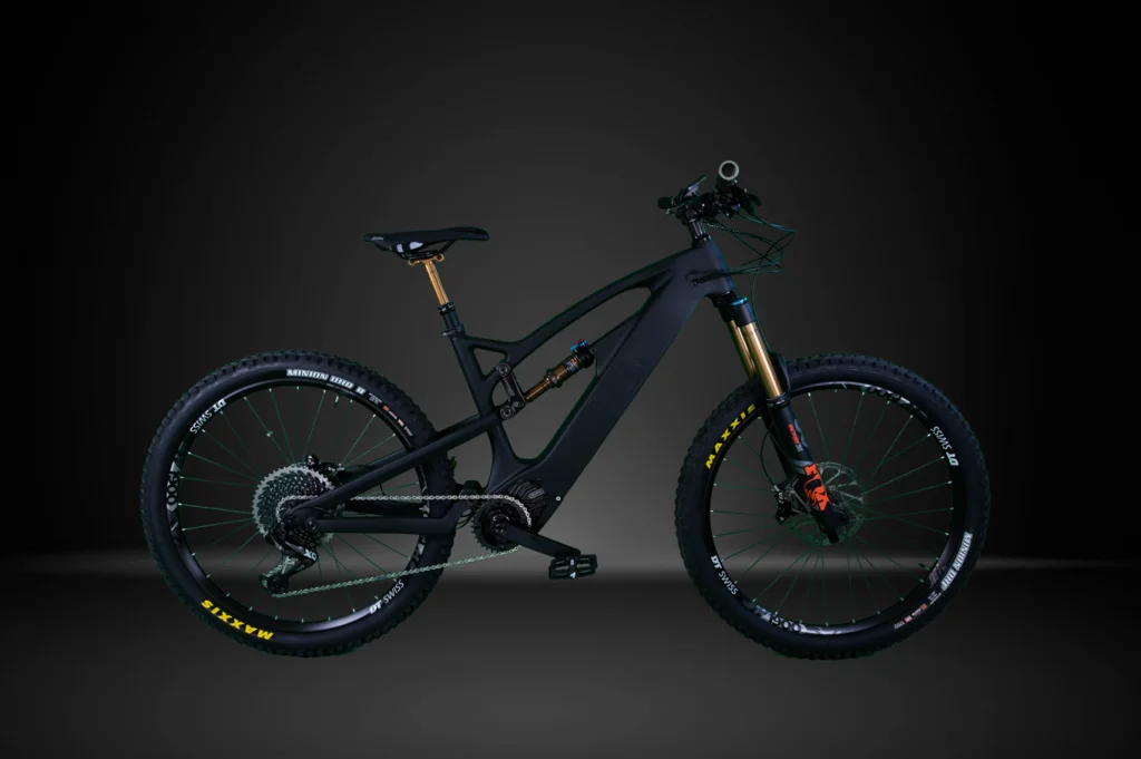 5er full suspension e-bike frame for mountain bike carbon