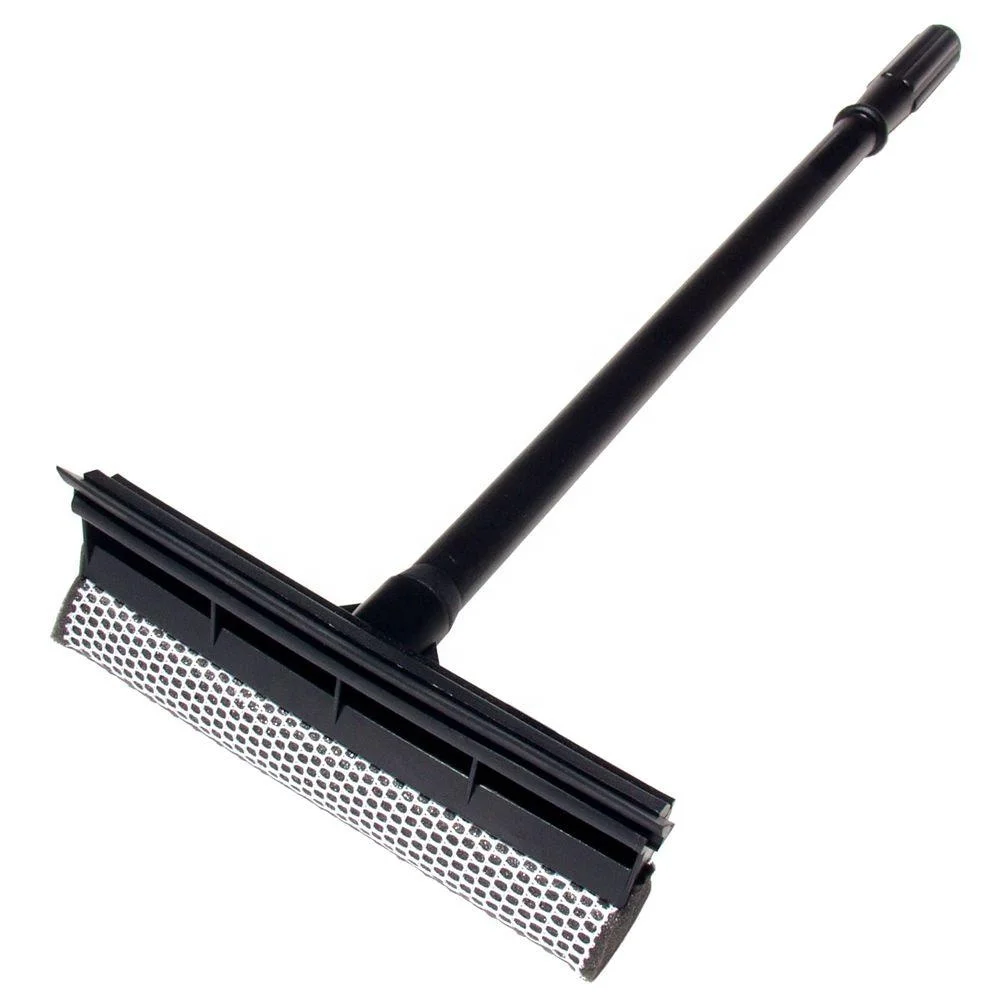 detachable long handle car window squeegee with 20in handle