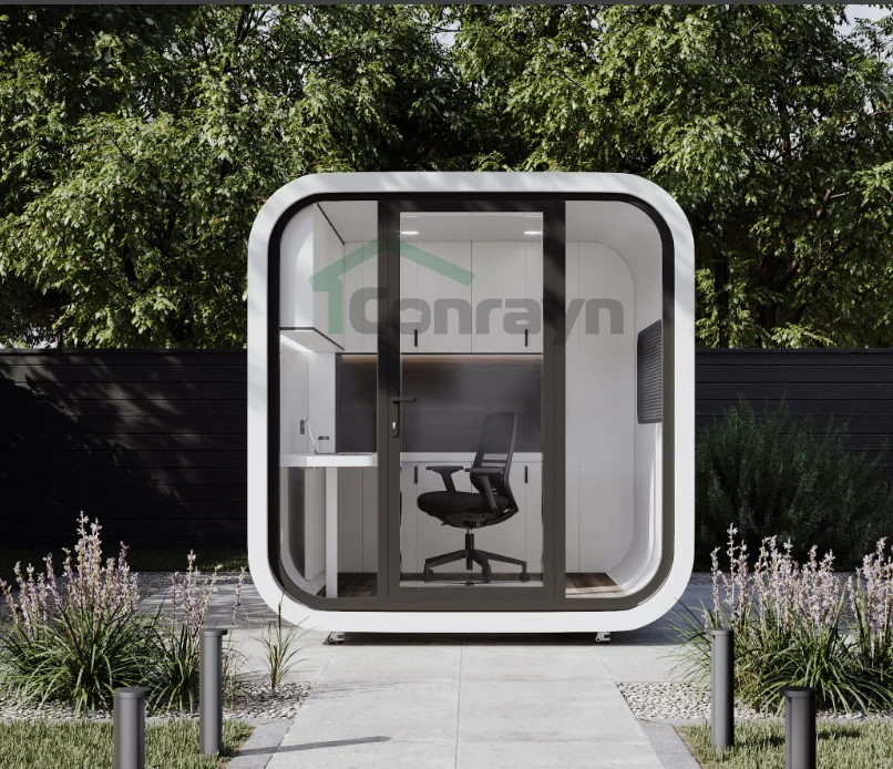 Garden Office Pod Prefab Houses Outdoor Office Pod Factory Direct Sale