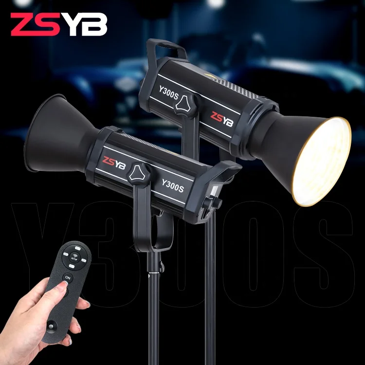 ZSYB 300W LED Video Camera Light 2700K-6500K for Photography, App