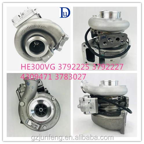 Genuine HE300VG 3792225 3792227 4309471RX turbocharger for Cummins Bus Truck 6.7L ISBE Engines