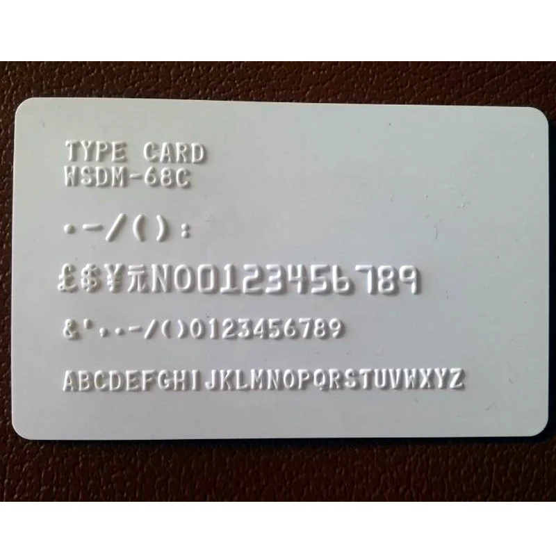 Pvc Card Embosser Machine Jx68c Buy Card Embossing Machine,Low Price