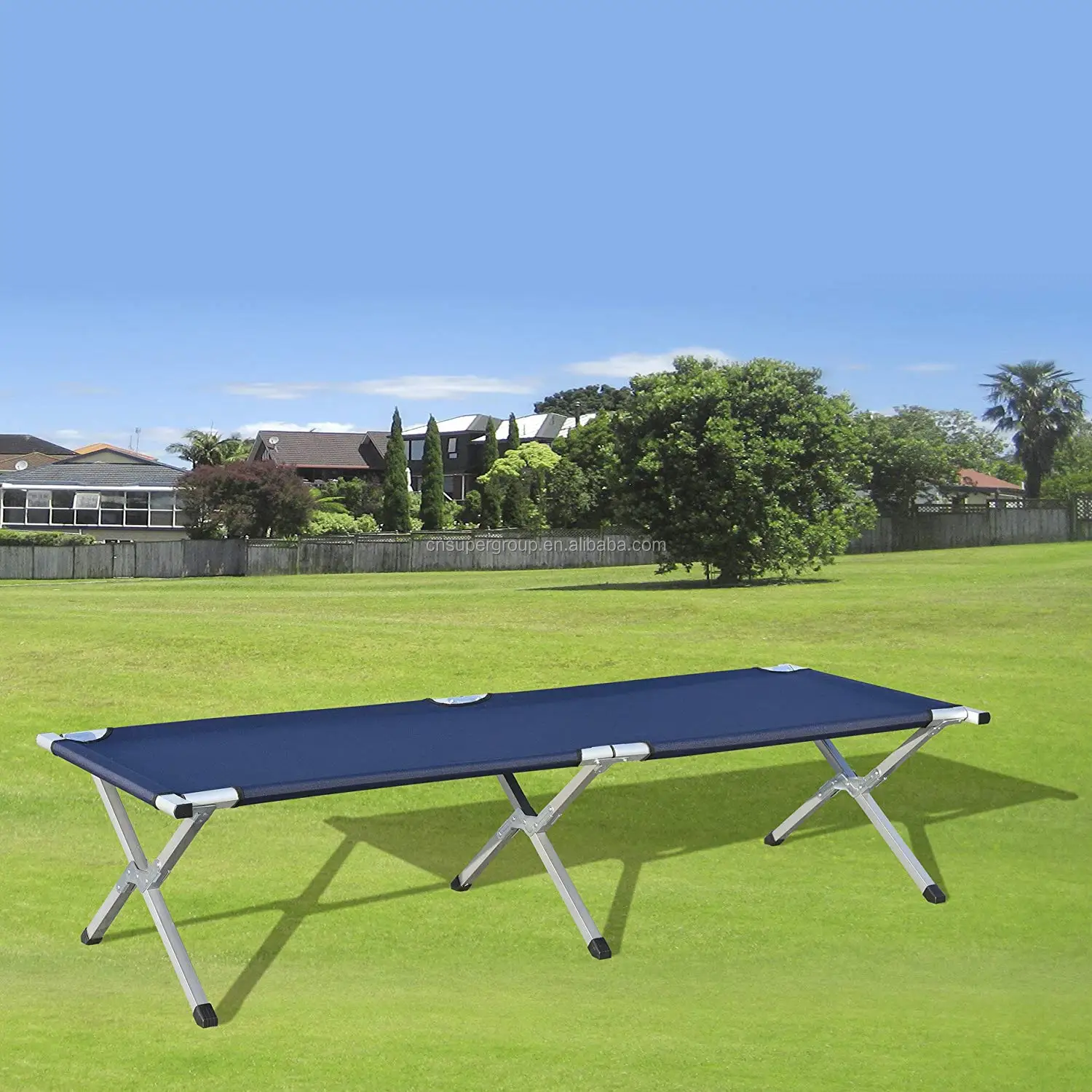 制造折叠野营床便携式床古董金属/铁折叠床