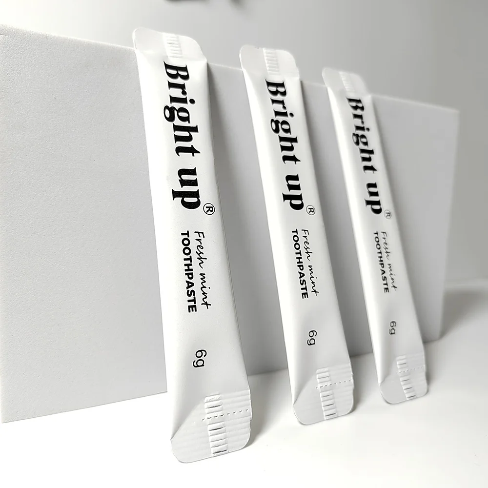 Hotel Dental Teeth Whitening Oral Care Small Size Toothpaste 3g 6g Eco