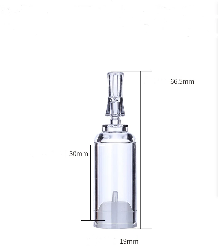 5ml 10ml Empty Airless Serum Fresh Bottles,Disposable Syringe Bottle,Push Type Liquid Break