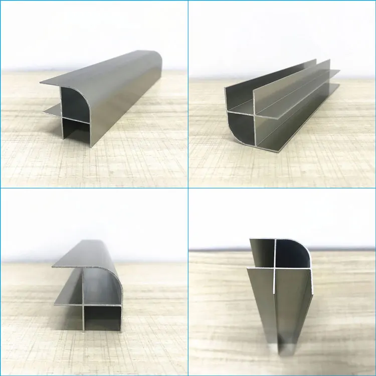 Aluminium Toilet Cubicle Partition Corner Profile Corner Channel for 12mm 13mm 18mm 19mm Thick HPL Panel