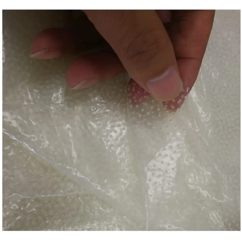 High moisture permeability double sided hotmelt dot adhesive TPU film